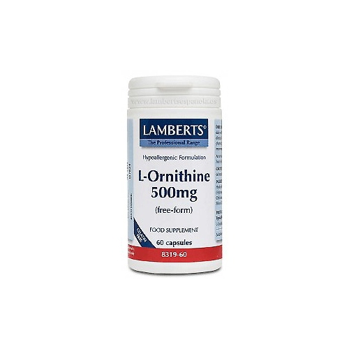 L-Ornitina HCI 500mg Lamberts