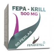 Fepa Krill 60 perlas 500mg Omega 3